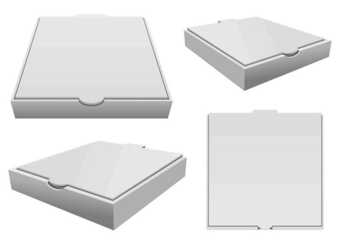 Caixas quadradas